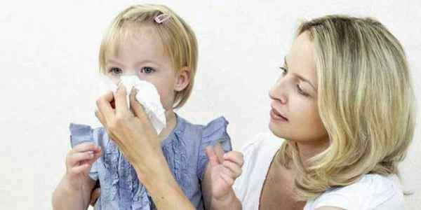 Как снять заложенность носа у годовалого ребенка