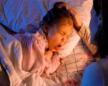 Сухой кашель ночью у ребенка 3 лет
