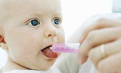 Молочница полости рта у грудных детей
