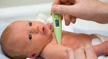 Допустимая температура у ребенка в 2 месяца