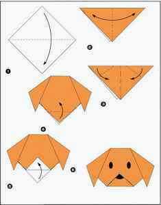Самые простые оригами для детей 4 лет