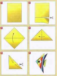 Самые простые оригами для детей 4 лет